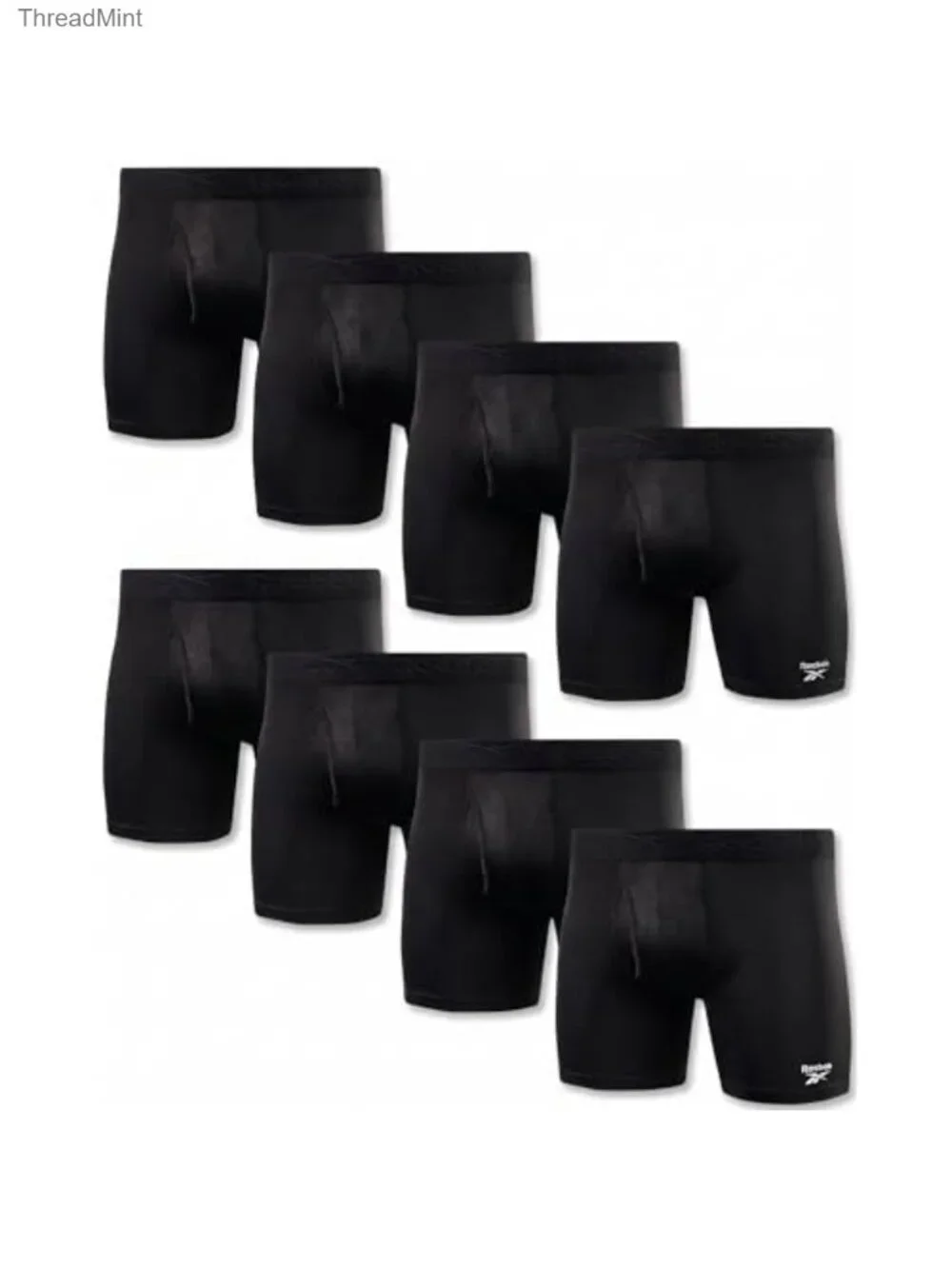 8 Pack Performance Boxer Briefs with Fly 6